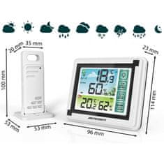 Berdsen Meteorologická stanica s displejom BD-900 biela