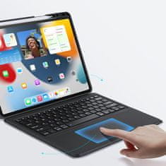 Dux Ducis DK puzdro s klávesnicou na iPad Pro 12.9'' 2020/2021/2022, čierne