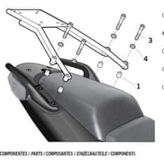 SHAD Montážna sada pre Horný kufor Top master H0CB10ST HONDA CBF 1000