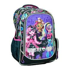 GIM Školská taška Monster High Ghoul Trio, taška 46 cm