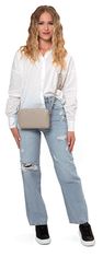 David Jones Dámska crossbody kabelka CM6905A Grey