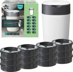 Tommee Tippee Twist & Click Koš na plienky+ 12 náplní/kaziet