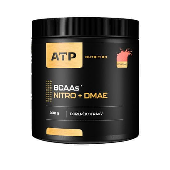 ATP Nutrition BCAA Nitro + DMAE 300 g oranžová