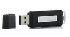 HNSAT USB nahrávač - diktafón 4GB/8GB/16GB s vysokou kvalitou nahrávky (8 GB) - Hnsat