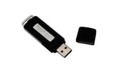 HNSAT USB nahrávač - diktafón 4GB/8GB/16GB s vysokou kvalitou nahrávky (8 GB) - Hnsat