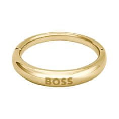 Hugo Boss Minimalistický pozlátený prsteň pre ženy 1580620 (Obvod 52 mm)