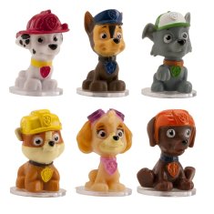 Dekora Figúrka na tortu Paw patrol 4 cm 6 ks