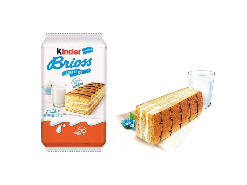 KINDER Brioss měkký dezert s mléčným krémem 270 g