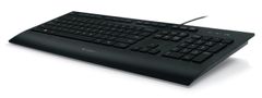 Logitech Corded Keyboard K280E - INTNL Business - US International layout