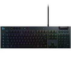 Logitech G815 LIGHTSYNC RGB Mechanical Gaming Keyboard - GL Linear - CARBON - US INT'L - INTNL