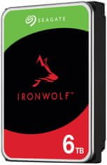 Seagate IronWolf 6TB HDD / ST6000VN006 / Interné 3,5&quot; / 5400 rpm / SATA 6Gb/s / 256 MB