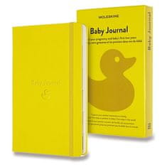 Moleskine Zápisník Passion Baby Journal - tvrdé dosky L, žltý