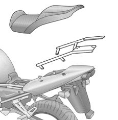 SHAD Montážna sada pre Horný kufor Top master Y0FZ11ST YAMAHA FAZER 1000