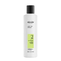 Nioxin Čistiace šampón pre jemné výrazne rednúce prírodné vlasy System 2 (Shampoo Cleanser System 2 ) (Objem 300 ml)