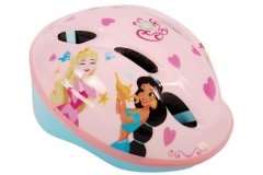 Volare Cyklistická prilba Disney Princess - biela ružová - 52-56 cm