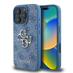 Guess Originálny zadný kryt 4G Big Logo GUHCP16X4GMGBL pre iPhone 16 Pro Max blue