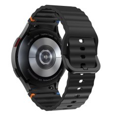 Tech-protect Silicone Sport remienok na Samsung Galaxy Watch 4 / 5 / 5 Pro / 6 / 7 / FE, black