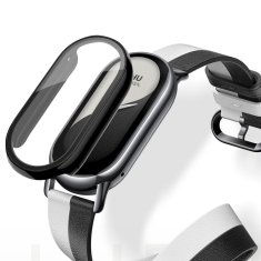 Tech-protect Defense 360 puzdro so sklom na Xiaomi Smart Band 9, čierne