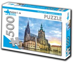 Tourist Edition Puzzle Katedrála sv. Víta, Praha 500 dielikov (č.28)