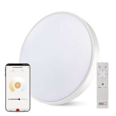 EMOS Inteligentné LED svietidlo GoSmart, zapustené, kruhové, 45W, CCT, stmievateľné, WiFi