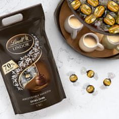 LINDT LINDOR pralinky Horká čokoláda 70% 1000g