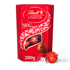 LINDT LINDOR pralinky Mliečna čokoláda 200g