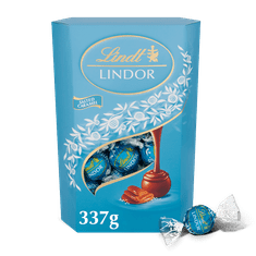 LINDT LINDOR Slaný Karamel 337g