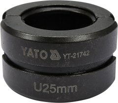 YATO Náhradné čeľuste k lisovacím kliešťam YT-21735 typ U 25mm