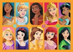 Trefl Puzzle Disney princeznej: Rozprávkové príbehy 4v1 (35,48,54,70 dielikov)