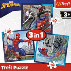 Trefl Puzzle Spiderman 3v1 (20,36,50 dielikov)