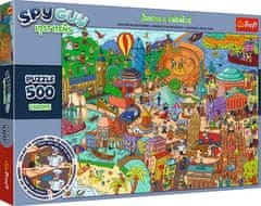 Trefl Puzzle Lost Items Spy Guy: Európa 500 dielikov