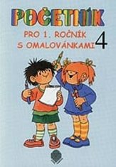 Početník pre 1. ročník ZŠ – 4. diel s omaľovánkami (11 až 20 bez prechodu 10)