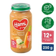 Hami Roláda - zelenina a teľacie mäso (250 g) - mäsovo-zeleninový príkrm