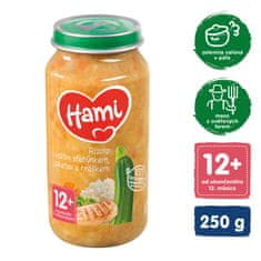 Hami Rizoto s morčacím stehienkom, cuketou a hráškom (250 g) - mäsovo-zeleninový príkrm