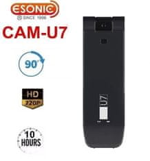 Esonic MEMOQ CAM-U7 Špionážna kamera v USB kľúči s detekciou pohybu a dlhou výdržou + 32 GB micro SD karta zdarma! - ESONIC