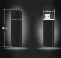 SAFETRONIK Full HD mini kamera ukrytá v elektronickom zapaľovači - SAFETRONIK