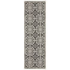 NORTHRUGS Behúň Twin Supreme 104129 Black / Cream – na von aj na doma 80x250