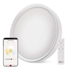 EMOS Inteligentné LED svietidlo GoSmart, zapustené, kruhové, 30W, CCT, stmievateľné, WiFi