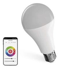 EMOS LED žiarovka GoSmart A65 / E27 / 14 W (94 W) / 1 400 lm / RGB / stmievateľná / WiFi