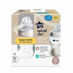 Tommee Tippee CTN Dojčenská fľaša, 2 x 340 ml, 3m+