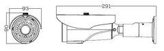 SAFETRONIK AHD kamera 2,1MP 1920x1080, 40m IR - Longse