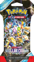 Pokémon TCG: SV07 Stellar Crown - 1 Blister Booster