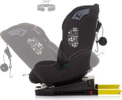 Chipolino Autosedačka X Factor i-Size 40-150cm Isofix 360 Obsidian