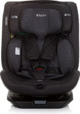 Chipolino Autosedačka X Factor i-Size 40-150cm Isofix 360 Obsidian