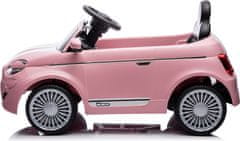 Chipolino Elektrické auto FIAT 500 Pink