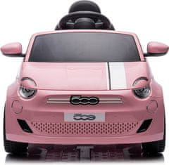 Chipolino Elektrické auto FIAT 500 Pink