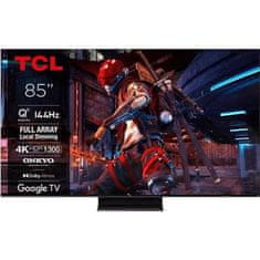 TCL UHD QLED televize 85C745