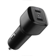 Spigen PowerArc ArcStation Car Charger, black - 2-Port/USB-C PD 3.0 45W/USB-C PD 3.0 20W /Total 65W