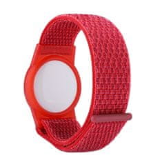 Mobile-origin AirTag Strap, red