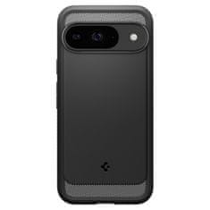 Spigen Rugged Armor, matte black - Google Pixel 9 Pro/Pixel 9